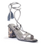 Serena Blue Strap Heel