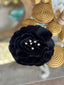 Linen Goddess Flower Pin