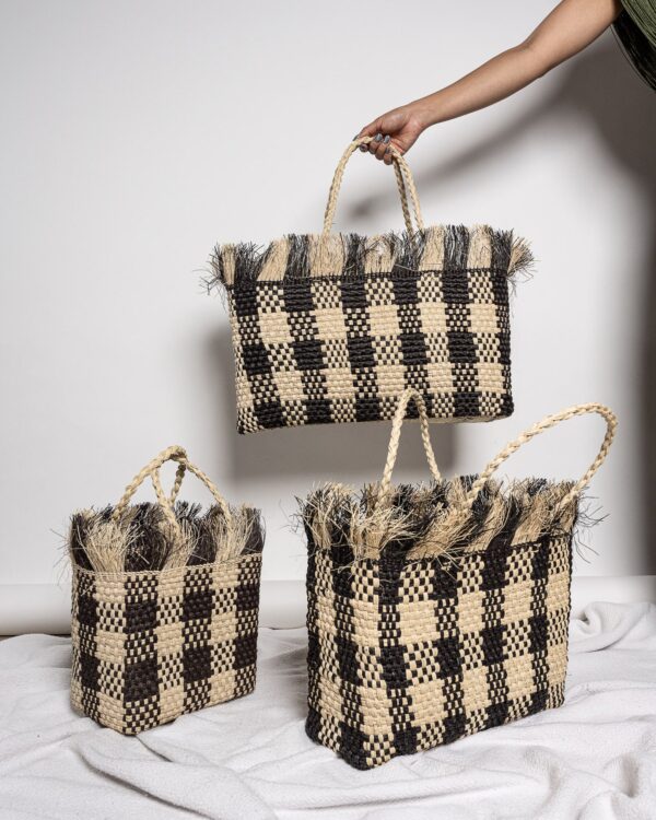 Cartera Iraca de Cuadros - Image 2