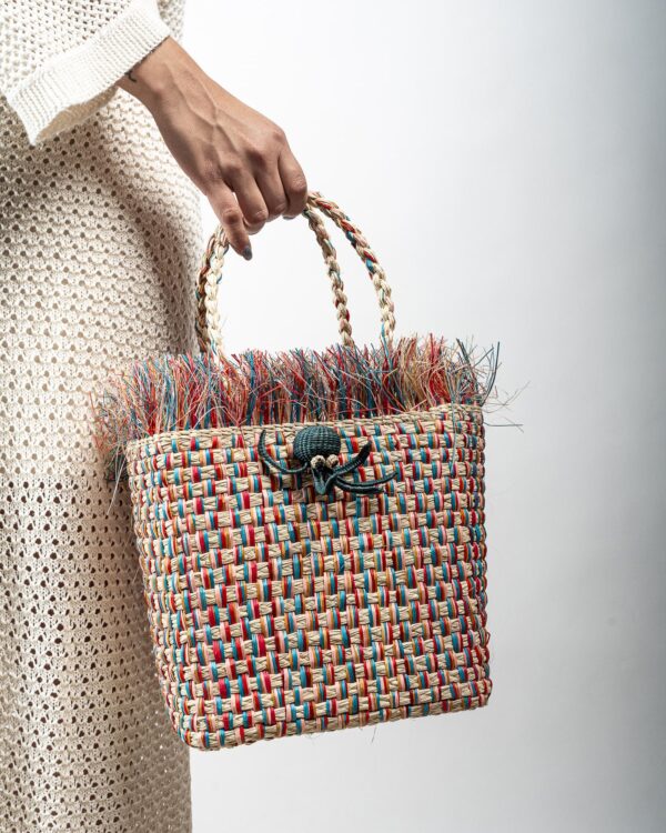 Cartera Iraca Pulpo de Colores - Image 2