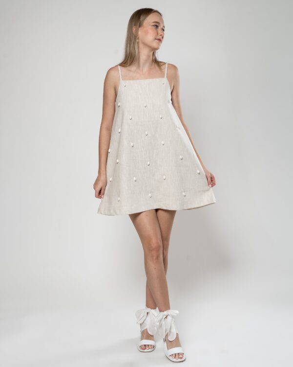 VESTIDO PERLA LINO - Image 2