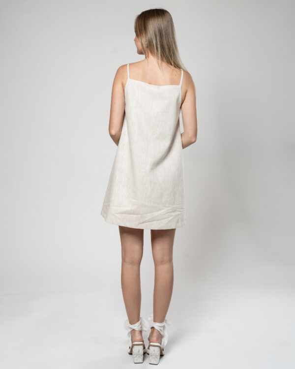 VESTIDO PERLA LINO - Image 3