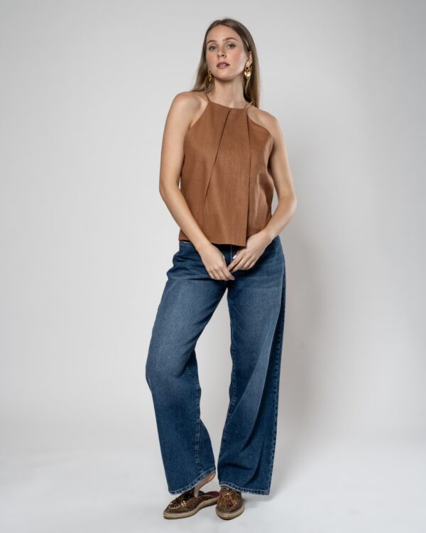 BLUSA SOLAPA CHOCOLATE - Image 2