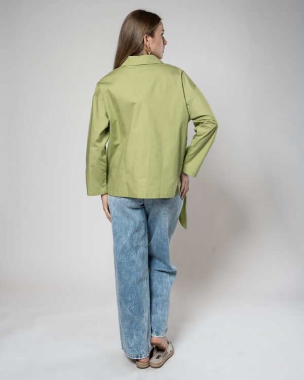 31551 - CAMISA VERDE TIRAS - Image 3